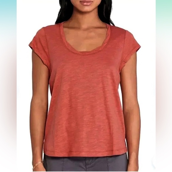 SOCIAL STANDARD by sanctuary AMBER SCOOP TEE NWT - Picture 1 of 2